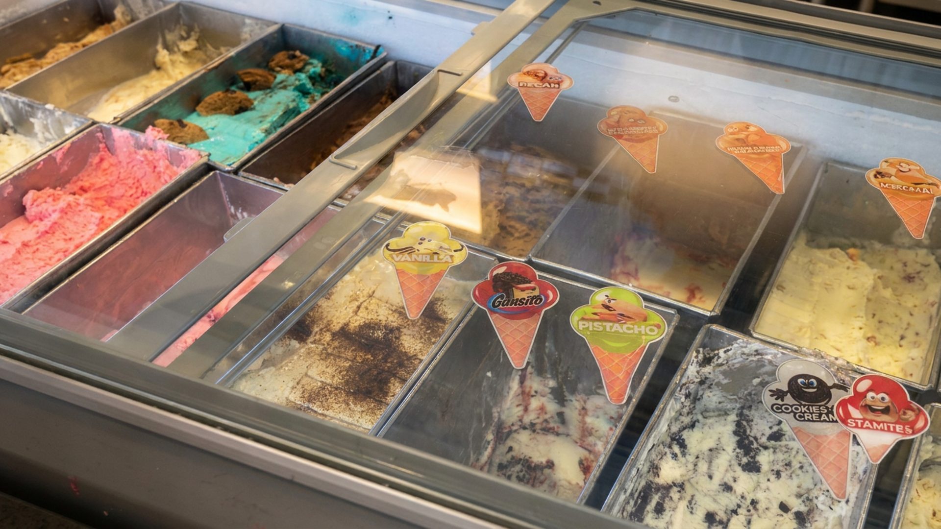 Ice cream made in-house